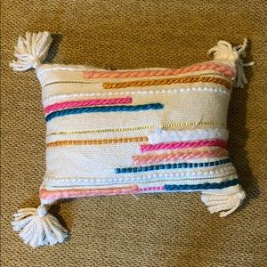 Anthropology throw pillow